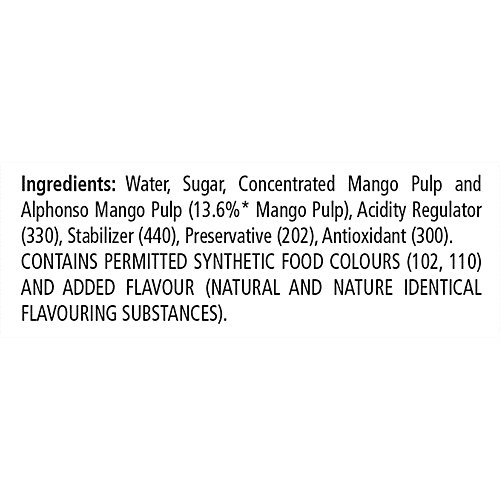 Slice Thickest Mango Drink, 4x1.2 L Multipack 