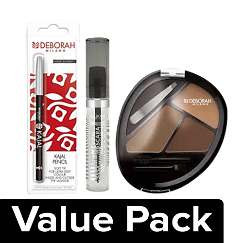 Deborah Perfect Eyes - 01 Blonde, Combo 3 Items 