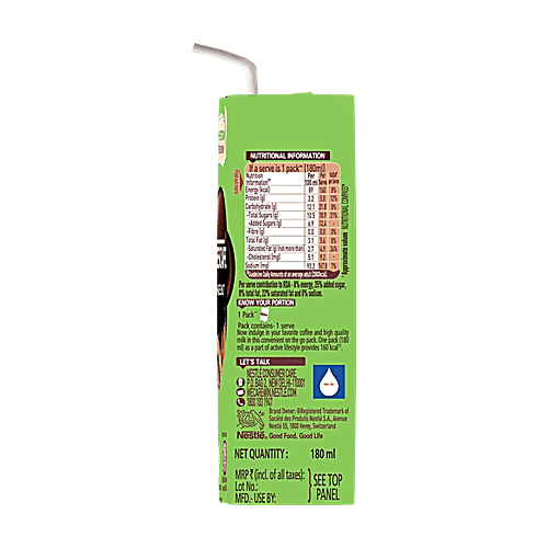 Nescafe  Hazelnut Coffee - Ready To Drink, 4x180 ml Multipack 