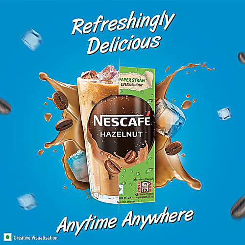 Nescafe  Hazelnut Coffee - Ready To Drink, 4x180 ml Multipack 