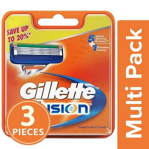 Buy Gillette Fusion Manual Shaving Razor Blades Cartridge Online At Best Price Of Rs 5397