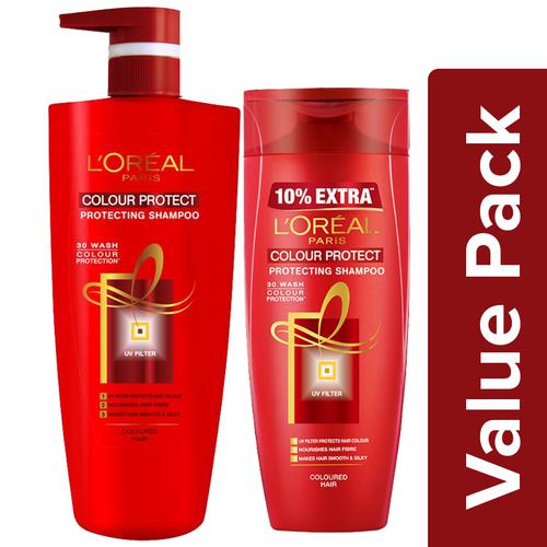Buy Paris Color Protect Shampoo 640 ml (With 10% Extra) + 360 ml Online at Best Price of Rs 1278 - bigbasket