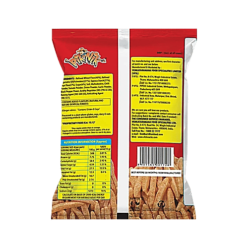 Piknik Classic Tomato Chilli Chips, 3x60g (Multipack)