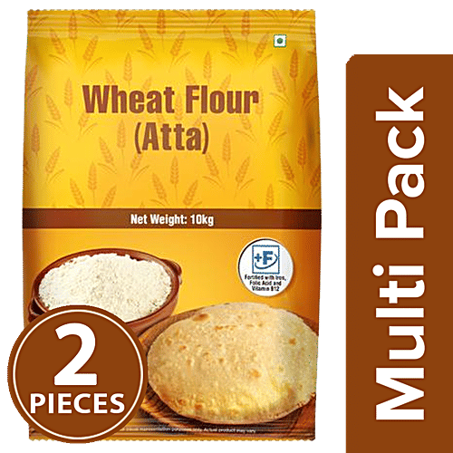 Super Saver Wheat Flour, 2 x 10 kg Multipack 