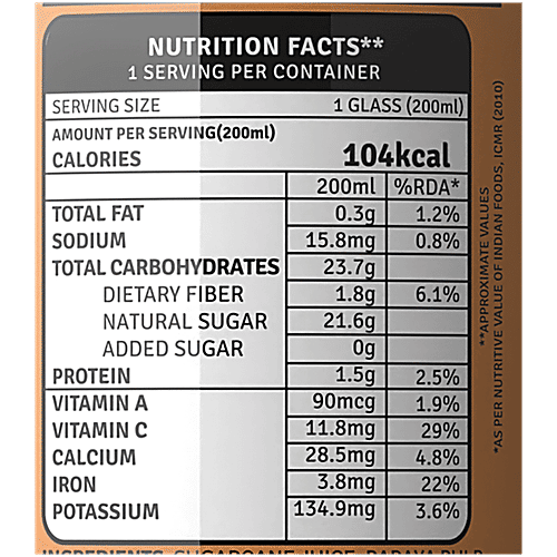 Raw Pressery Cold Extracted Juice - Mixed Fruit, 2x200 ml Multipack 