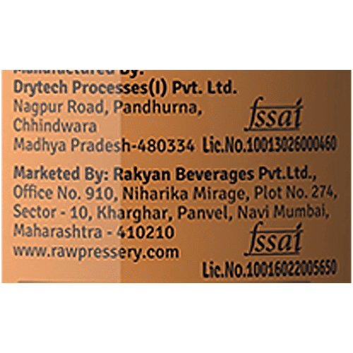 Raw Pressery Cold Extracted Juice - Mixed Fruit, 2x200 ml Multipack 