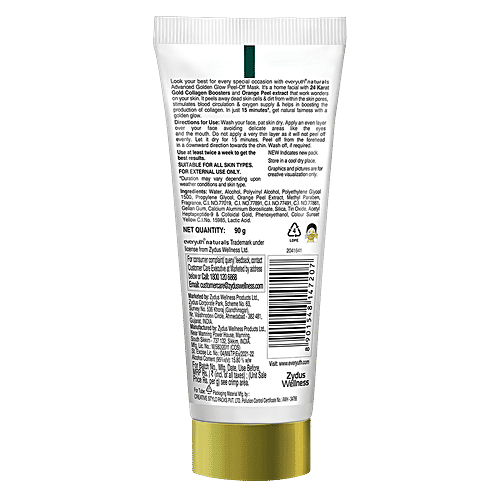 Buy Everyuth Naturals Advanced Golden Glow Peeloff Mask Online at Best