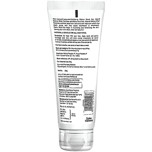 Everyuth Naturals Exfoliating Walnut Scrub, 2x200 g Multipack