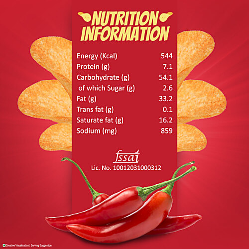 Bingo Yumitos Potato Chips - Original Style, Chilli, 3x25.5 g Multipack 