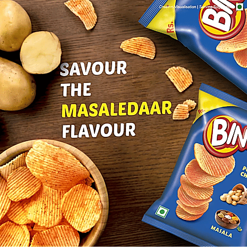 Buy Bingo Potato Chips Masala Online at Best Price of Rs 27 bigbasket
