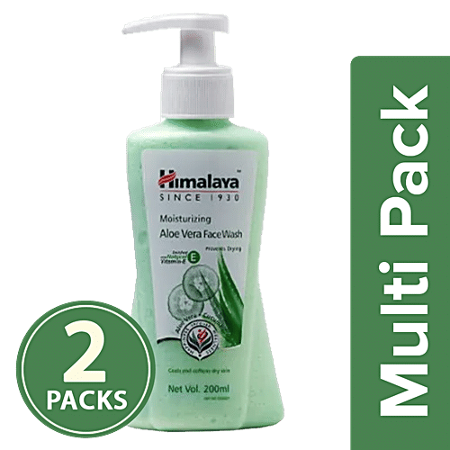 Buy Himalaya Moisturizing Aloe Vera Face Wash Online at Best Price of