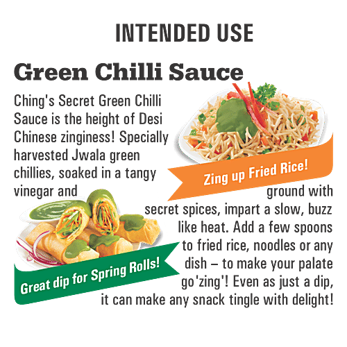 Ching'S Secret Green Chilly Sauce, 3x190 g Multipack 
