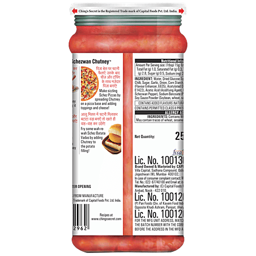 Chings Chutney - Schezwan, 3x250 g Multipack 