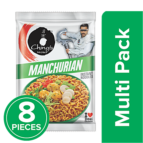 Ching'S Secret Manchurian Instant Noodles, 8x60 g Multipack 