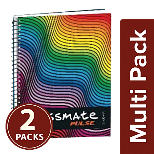 Buy Classmate Notebook A4, Six Subject, Single Line Ruling Online at