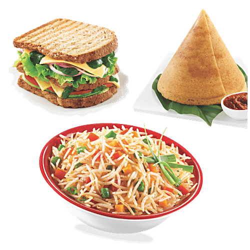 Ching'S Secret Veg Hakka Noodles + Schezwan Chutney, Combo 2 Items 