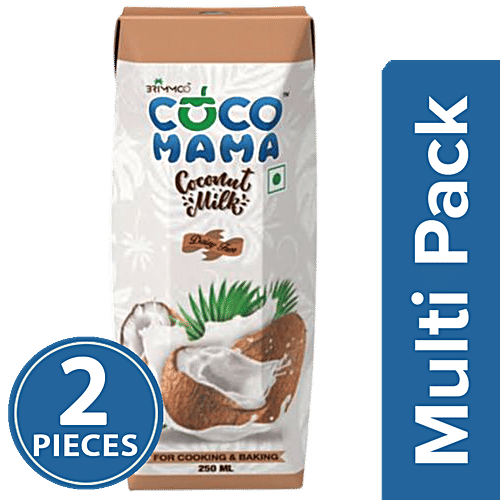 Coco mama Coconut Milk, 2 x 250 ml Multipack 