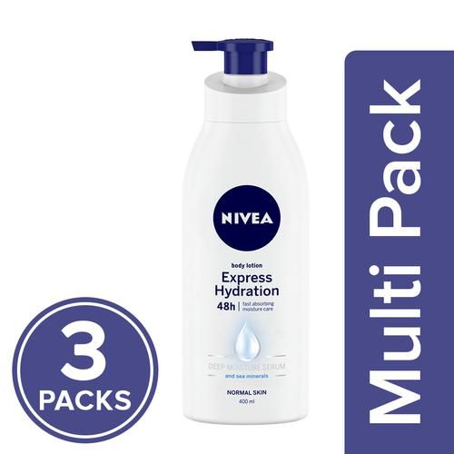 Buy NIVEA Body Lotion - Express Hydration, For Normal Skin at Best Price of Rs 906.99 - bigbasket