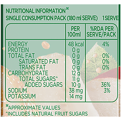 Tropicana Frutz Mixed Fruit Magic Beverage, 2x180 ml (Multipack) 