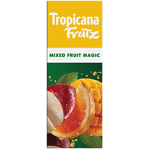 Tropicana Frutz Mixed Fruit Magic Beverage, 2x180 ml (Multipack) 