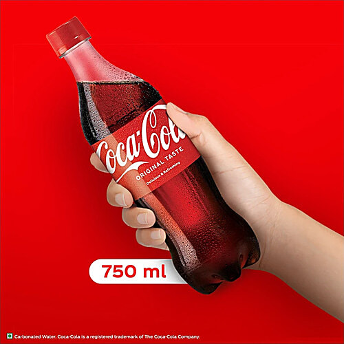 Coca-Cola Soft Drink - Original Taste, 24x750 ml Multipack 