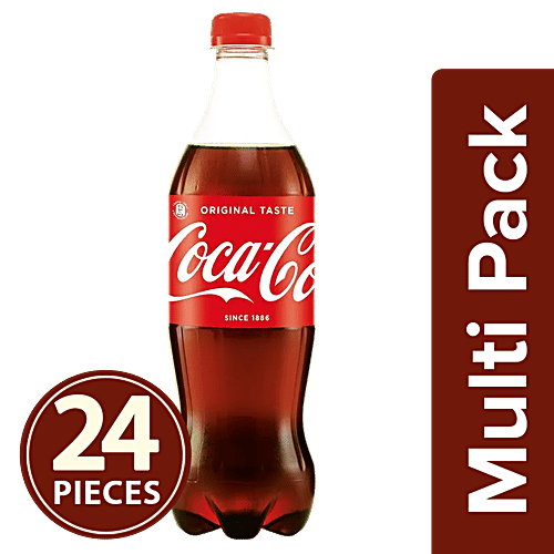 Coca-Cola Soft Drink - Original Taste, 24x750 ml Multipack 