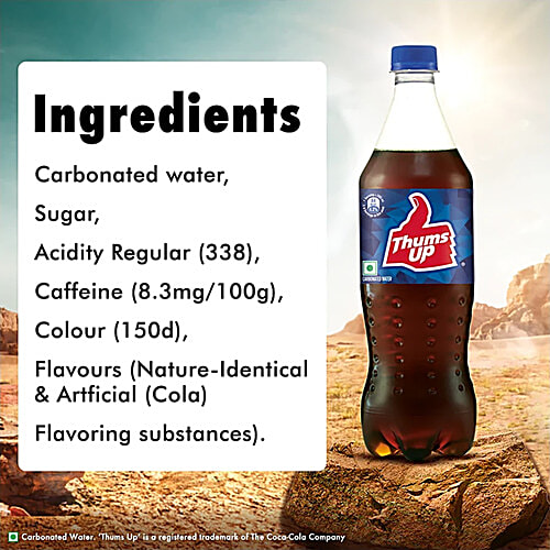Thums Up Soft Drink, 12x750 ml Multipack 