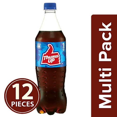 Thums Up Soft Drink, 12x750 ml Multipack 