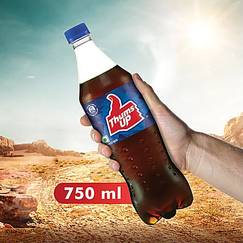 Thums Up Soft Drink, 24x750 ml Multipack 