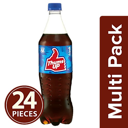 Thums Up Soft Drink, 24x750 ml Multipack 