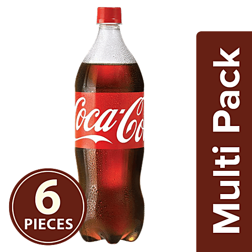 Coca-Cola Soft Drink - Original Taste, 6x1.25 L Multipack 