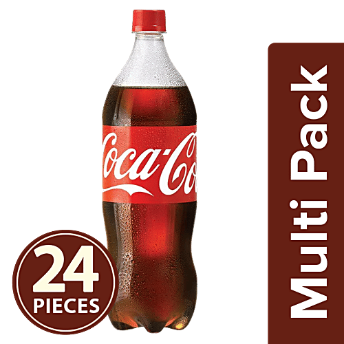 Coca-Cola Soft Drink - Original Taste, 24x1.25 L Multipack 