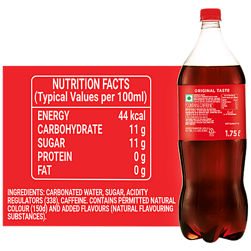 Coca Cola Soft Drink - Original Taste, 12x1.75 L Multipack 