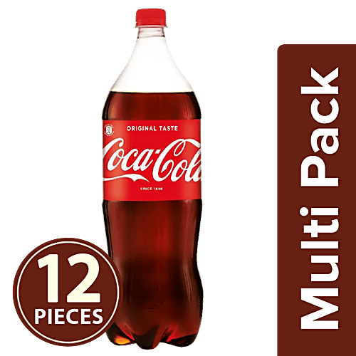Coca Cola Soft Drink - Original Taste, 12x1.75 L Multipack 