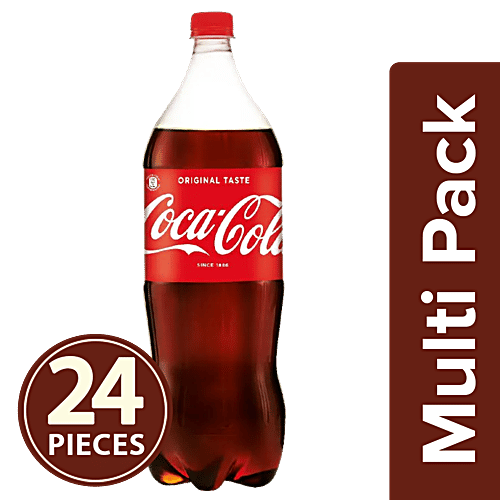 Coca-Cola Soft Drink - Original Taste, 24x1.75 L Multipack 