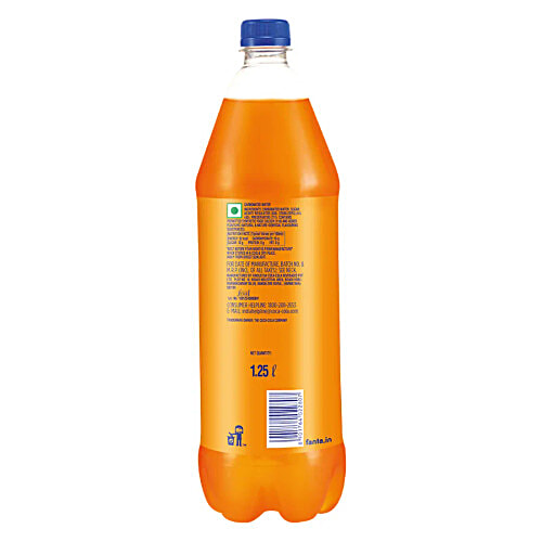 Fanta Soft Drink - Orange Flavoured, 24x1.25 L Multipack 