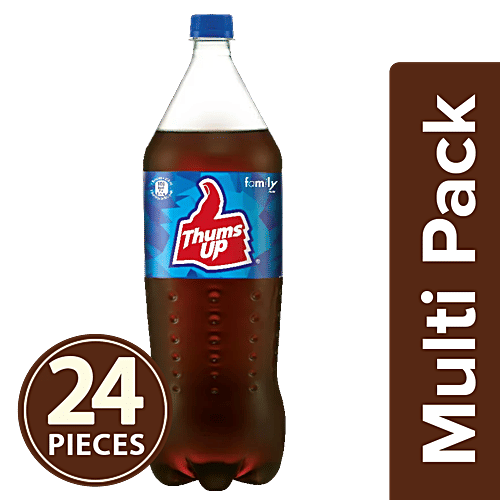 Thums Up Soft Drink, 24x1.75 L Multipack 