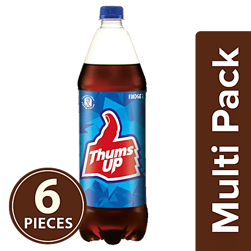 Thums Up Soft Drink, 6x1.25 L Multipack 