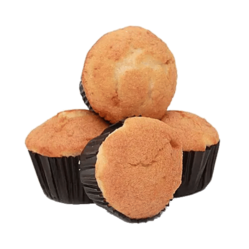 Fresho Signature Muffin/Cup Cake Vanilla 200 g + Choco Chip 200 g (Pack of 4 each), Combo 2 Items 