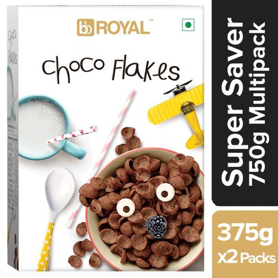 BB Royal Choco Flakes, 2x375 g Multipack