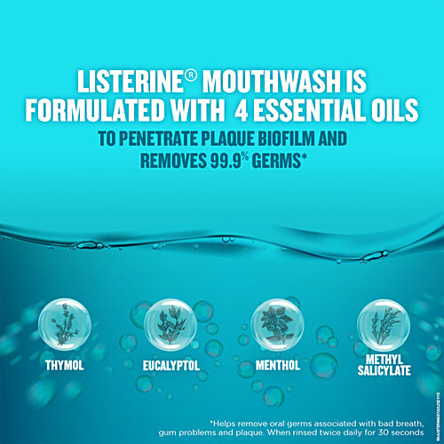 Listerine Mouthwash - Cool Mint, 3x250 ml Multipack 