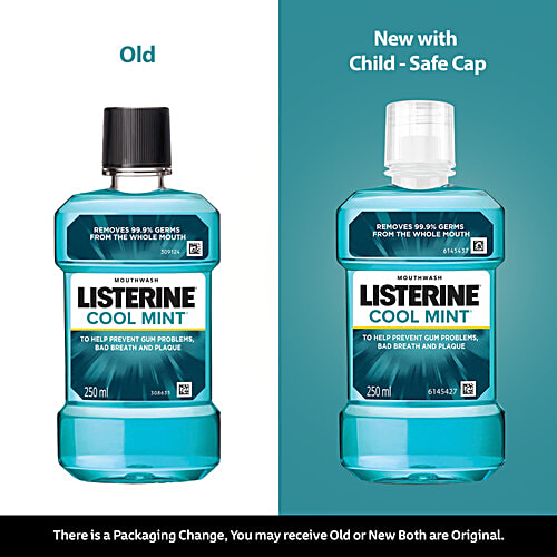 Listerine Mouthwash - Cool Mint, 3x250 ml Multipack 
