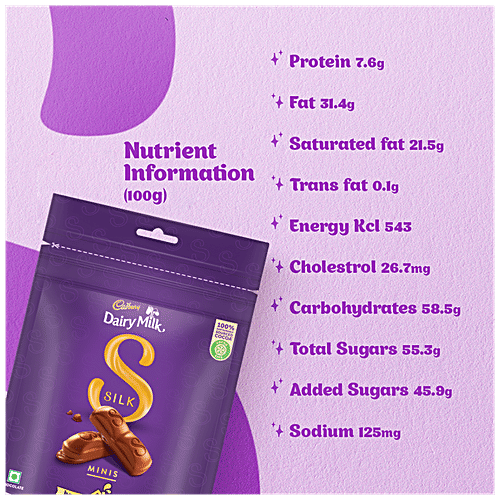 Buy Cadbury Dairy Milk Silk Minis Chocolate Home Treats Pack Online at