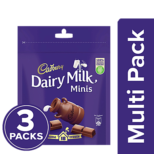 Buy Cadbury Dairy Milk Minis Chocolate Home Treats Pack Online at Best