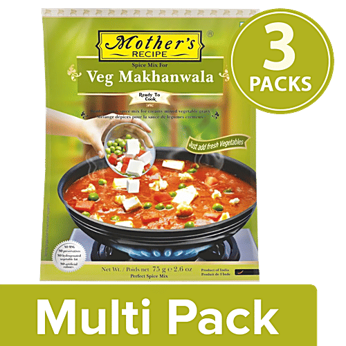 Buy Mother's Recipe Vegetable Makhanwala Mix Online at Best Price of Rs
