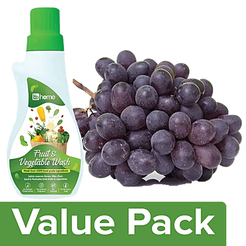 Buy bb Combo Fresho GrapesBangalore Blue with Seed 500g+BB Home