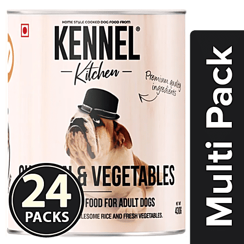 Buy Kennel kitchen Chicken & Vegetables Dog Food Adult, All Breeds Online at Best Price of Rs
