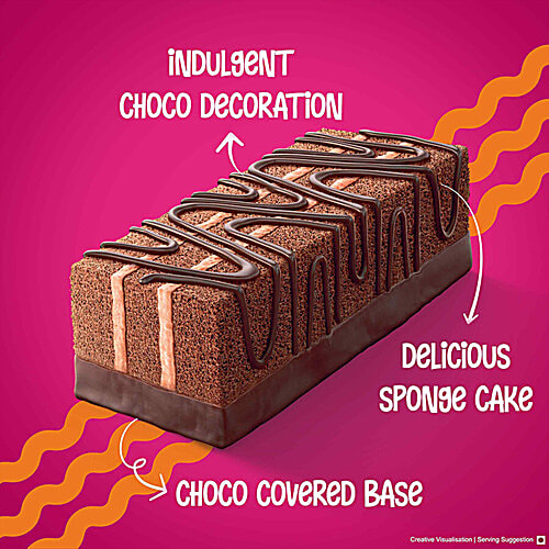 Sunfeast Caker Trinity Cake - Triple Chocolate, 3x28 g Multipack 