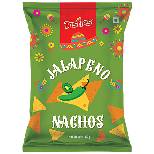Buy Tasties Tasties Nacho Chips Jalapeno 60 g Online at Best Price of