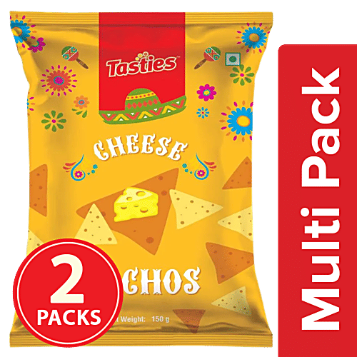 Tasties Cheese Nachos, 2x150 g Multipack 